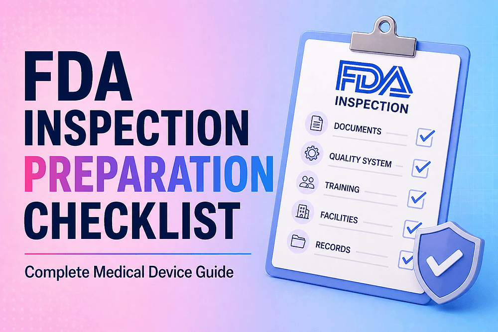 FDA Inspection Preparation Checklist: Complete Medical Device Guide