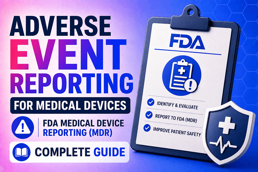 Adverse Event Reporting for Medical Devices: Complete FDA Medical Device Reporting (MDR) Guide