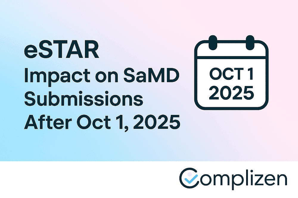 FDA eSTAR for SaMD: What Changes After Oct 1 2025?