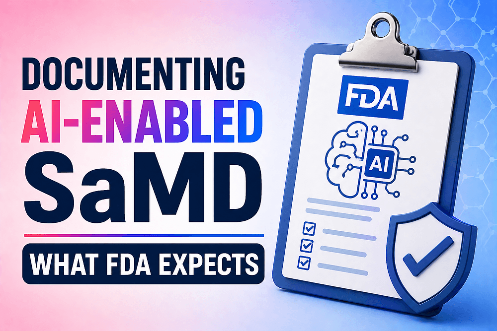 Documenting AI-Enabled SaMD: What FDA Expects