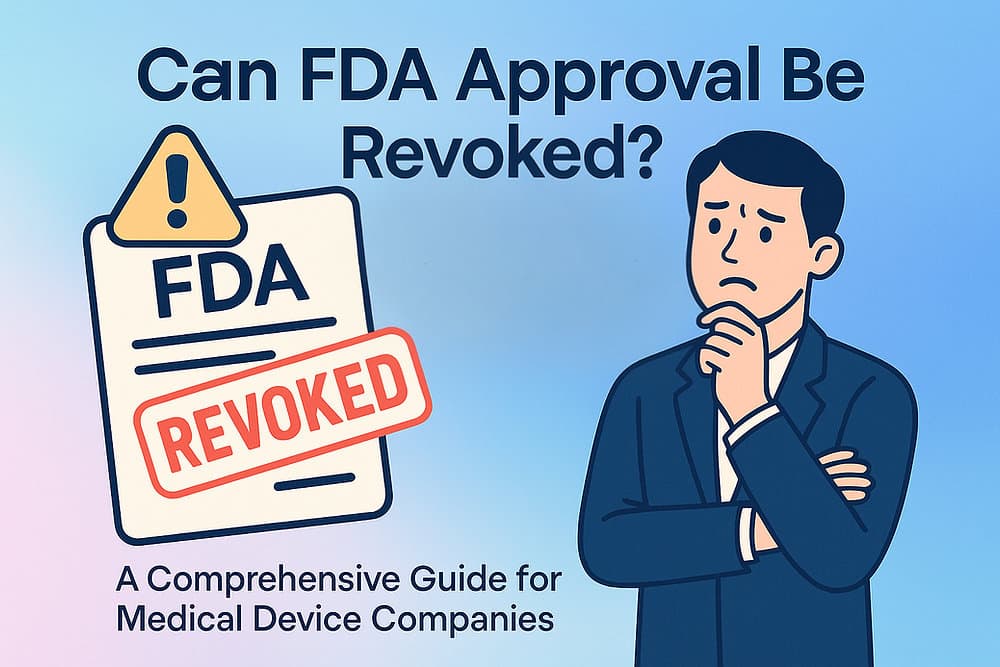 Can FDA Approval Be Revoked? A Comprehensive Guide for Medical Device Companies