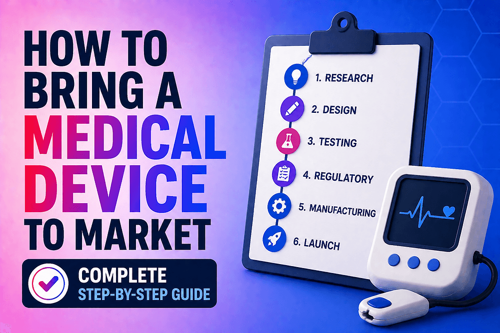 How To Bring A Medical Device To Market: Complete Step-by-Step Guide