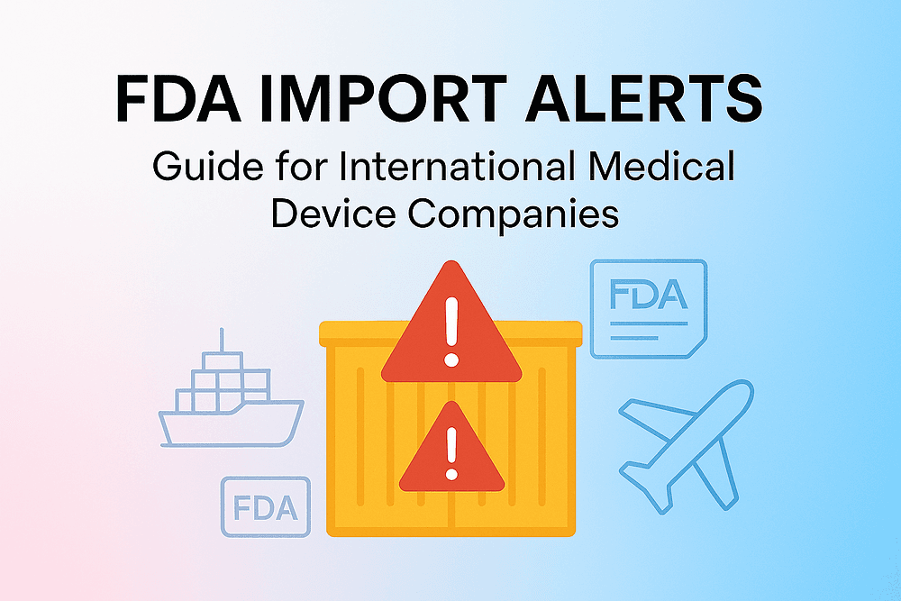 FDA Import Alerts: A Guide for International Medical Device Companies