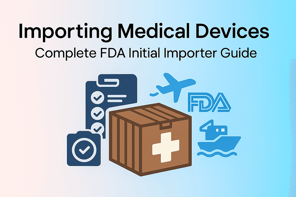 How To Import Medical Devices: FDA Initial Importer Complete Guide
