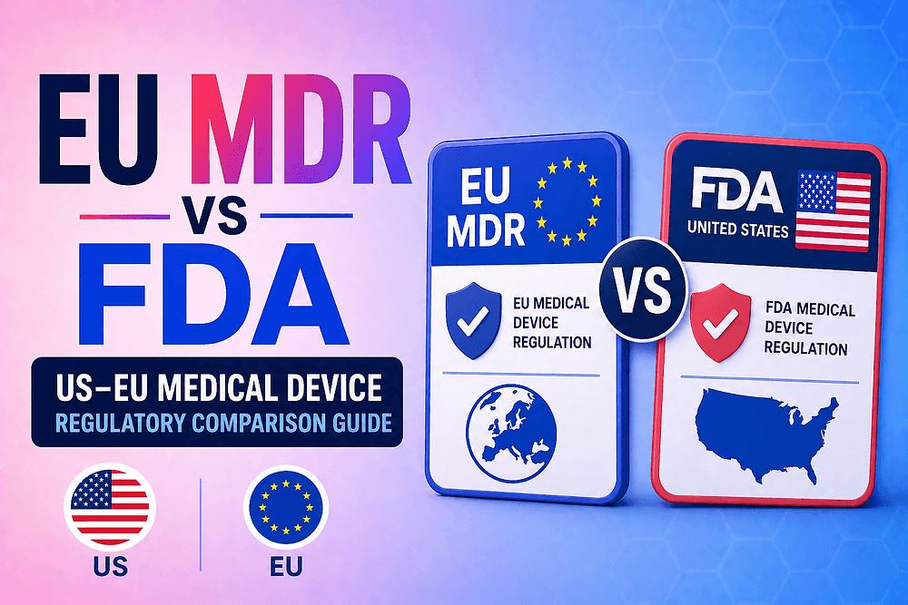 EU MDR vs FDA: US-EU Medical Device Regulatory Comparison Guide