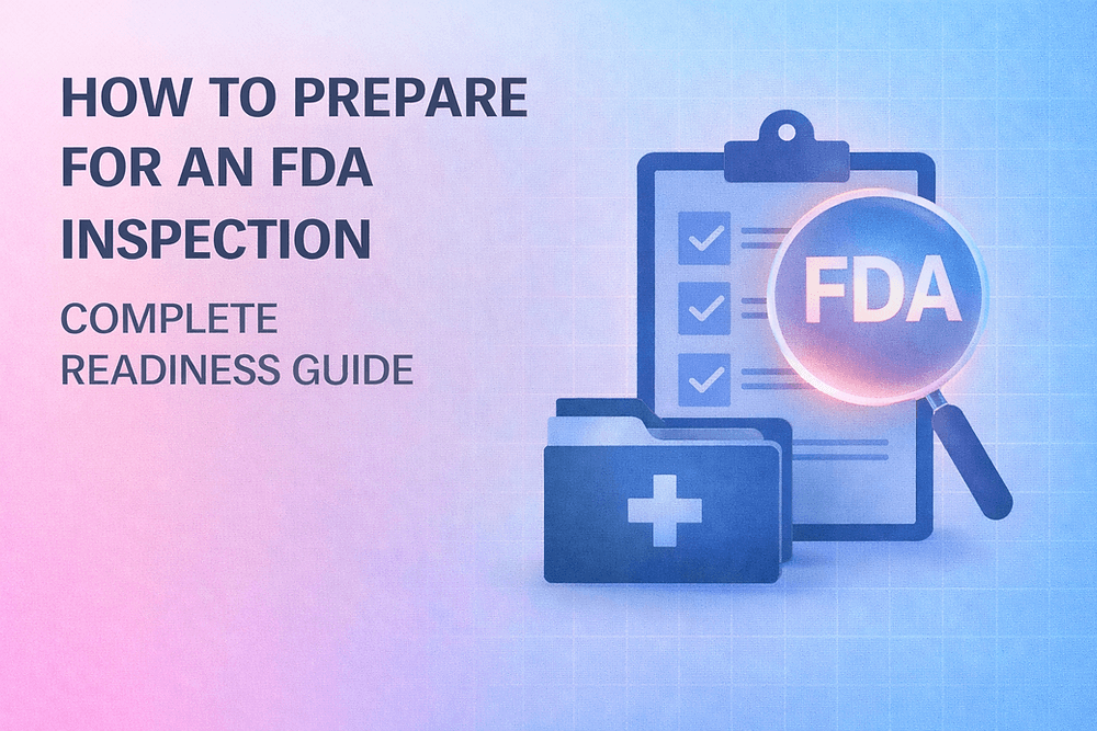 How to Prepare for an FDA Inspection: Complete Readiness Guide
