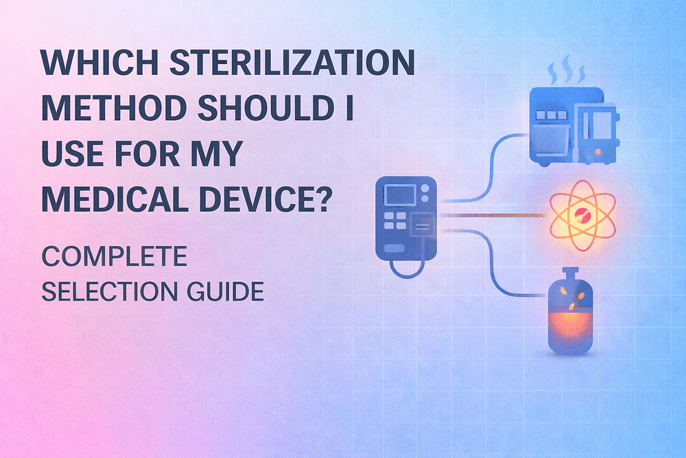 Which Sterilization Method Should I Use for My Medical Device? Complete Selection Guide