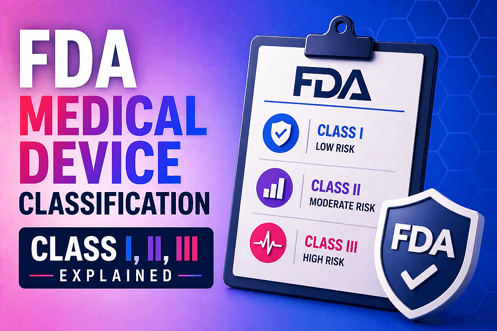 FDA Medical Device Classification: Class I, II, III Explained