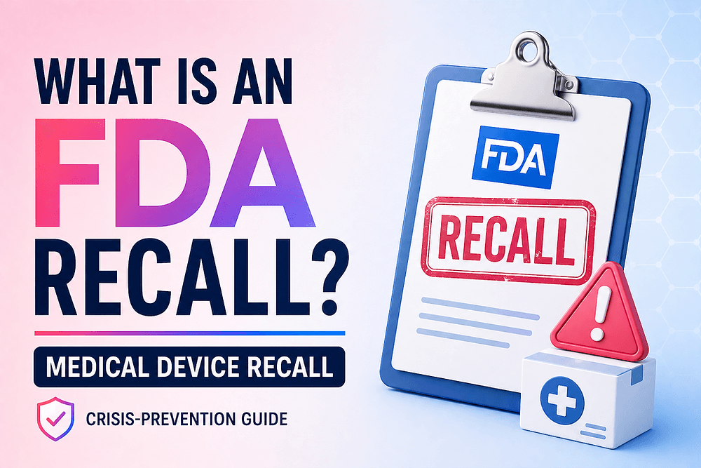 What Is an FDA Medical Device Recall? Complete Crisis-Prevention Guide