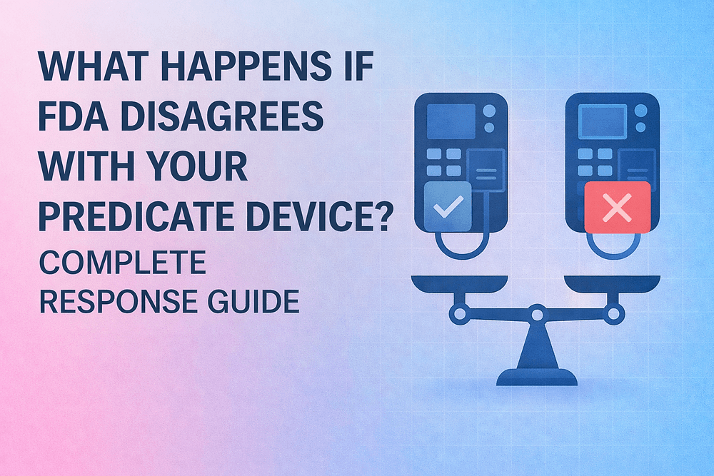 What Happens If FDA Disagrees With Your Predicate Device? Complete Response Guide
